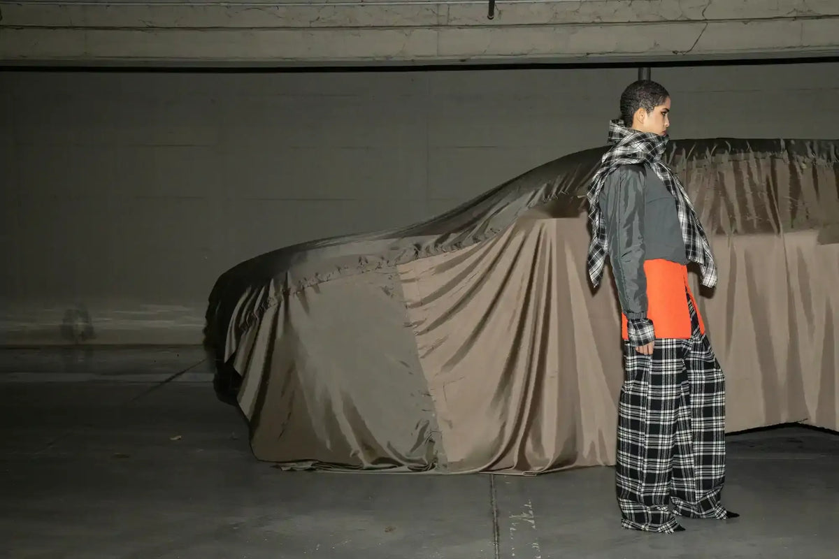 Kirsten Jacket Nylon Check