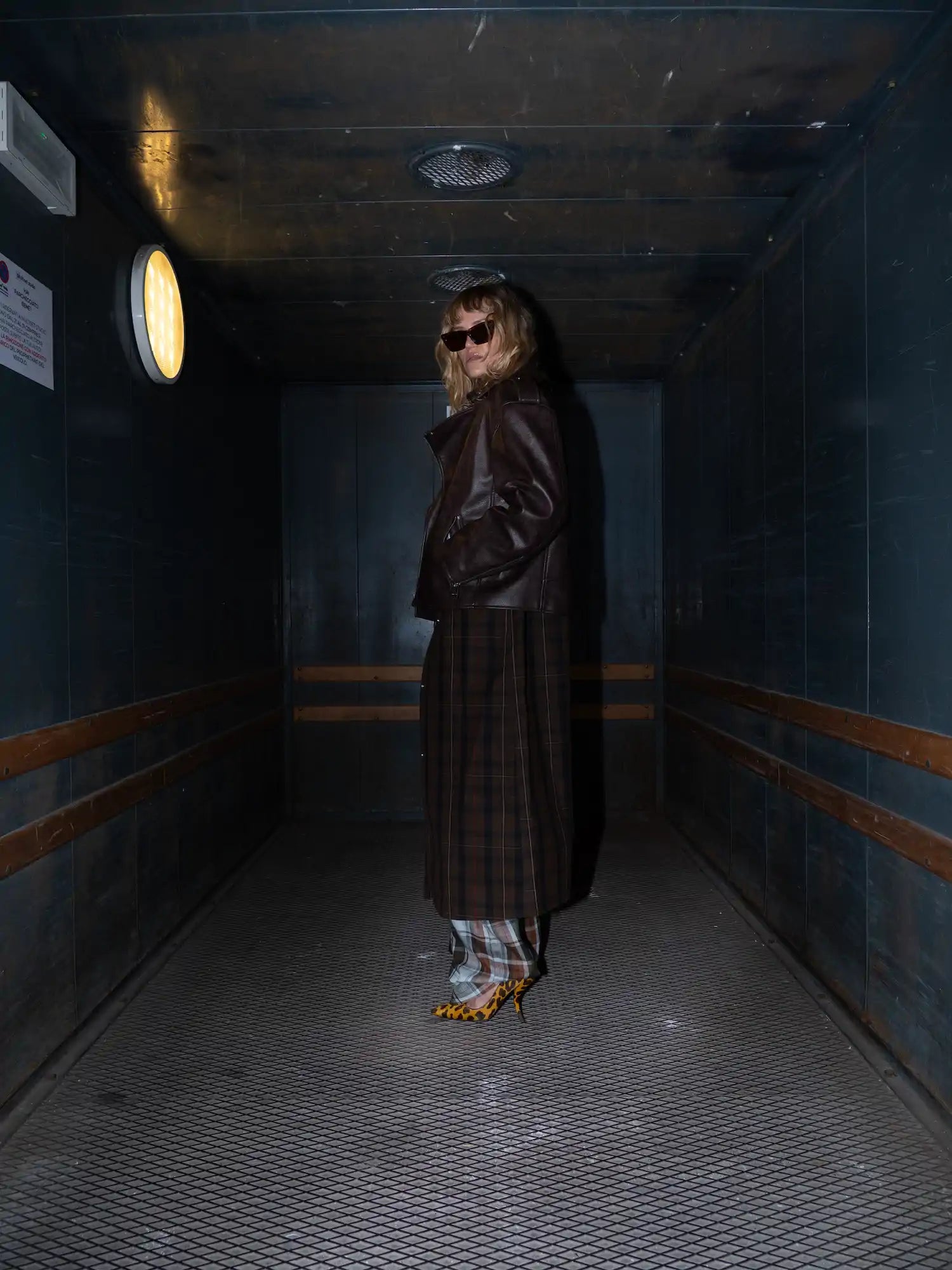 Madonna Biker Eco-Leather