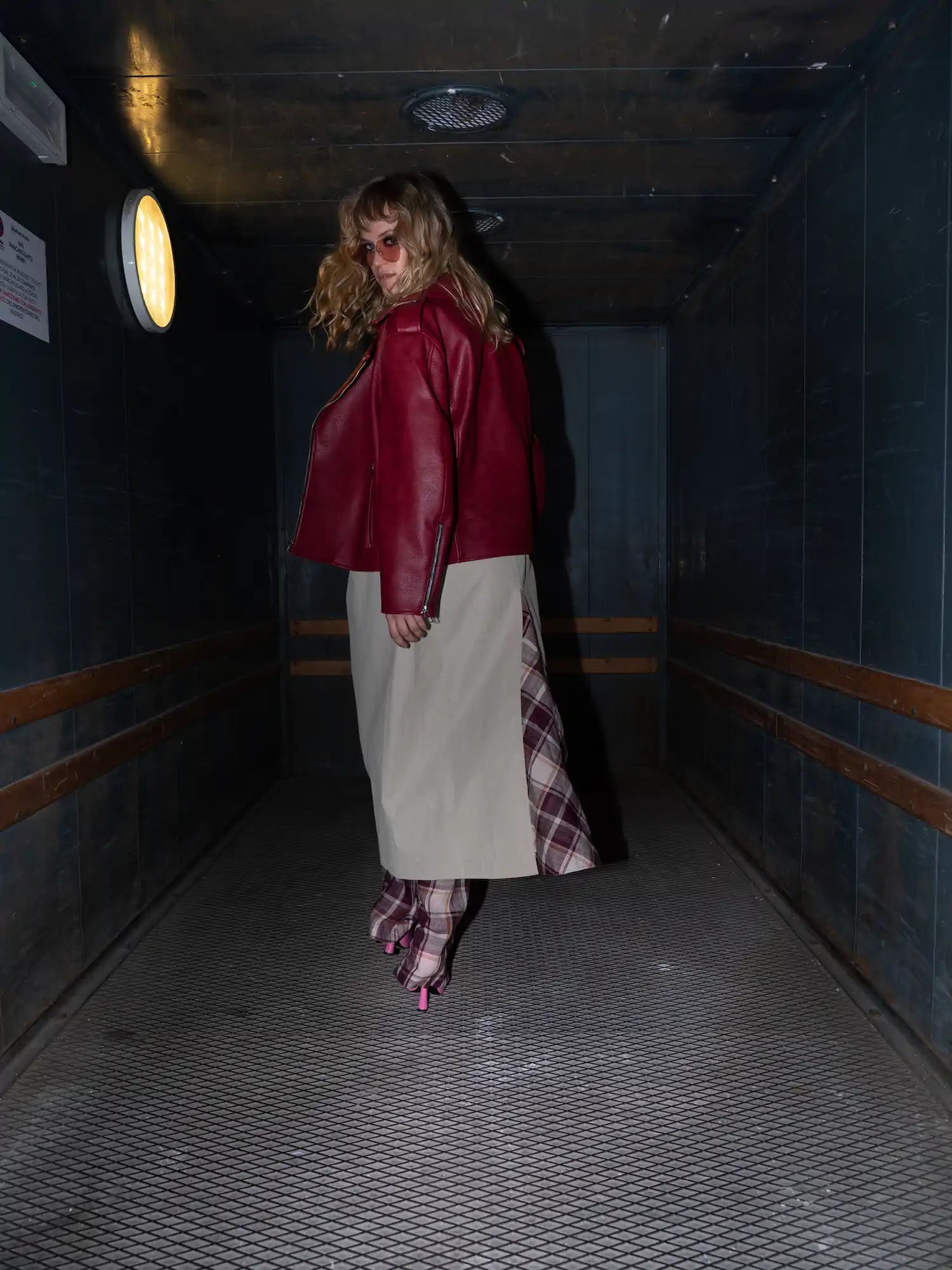 Madonna Biker Eco-Leather