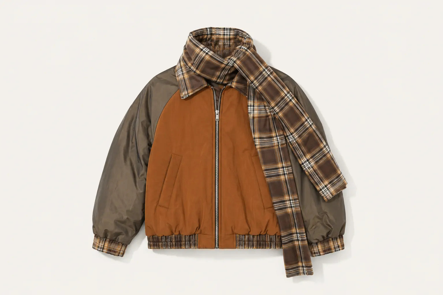 Kirsten Jacket Nylon Check
