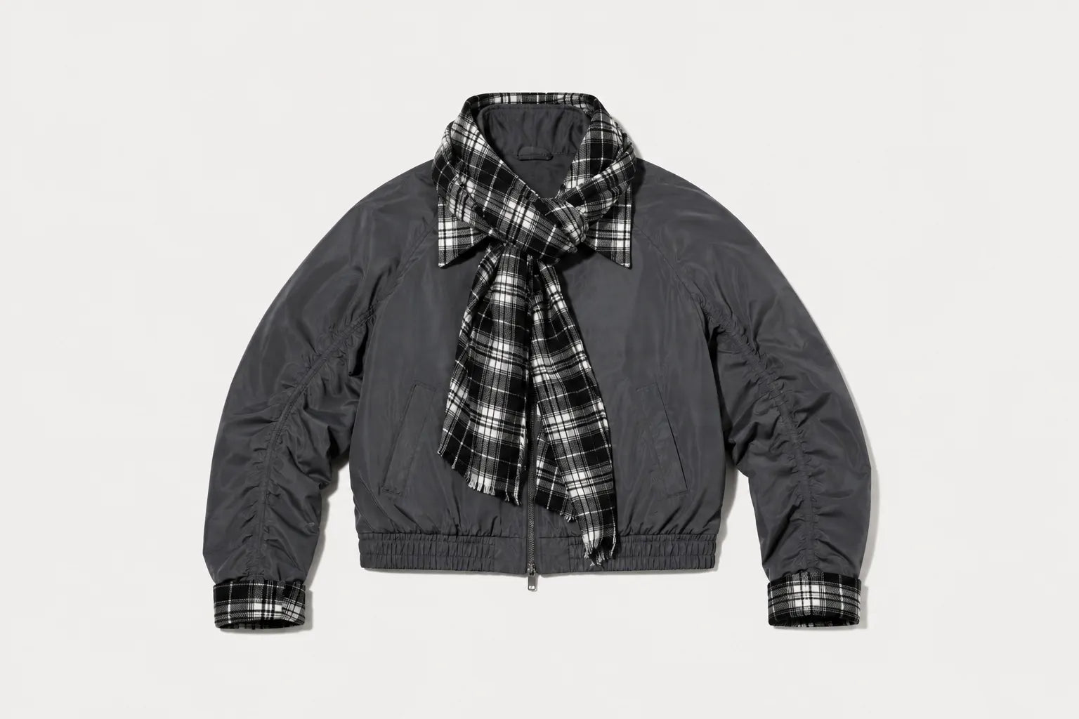 Kirsten Jacket Nylon Check