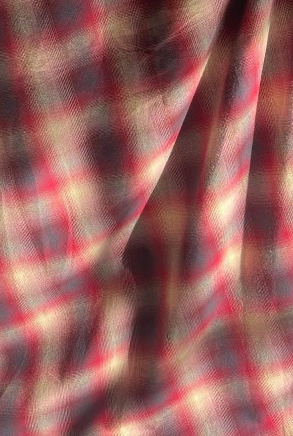 Kirsten <br>Eco Leather check scarf